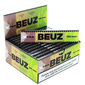 BEUZ - Boite de 24 carnets de Feuille Slim Long 125mm Beuz © Xtra Brown + Tips